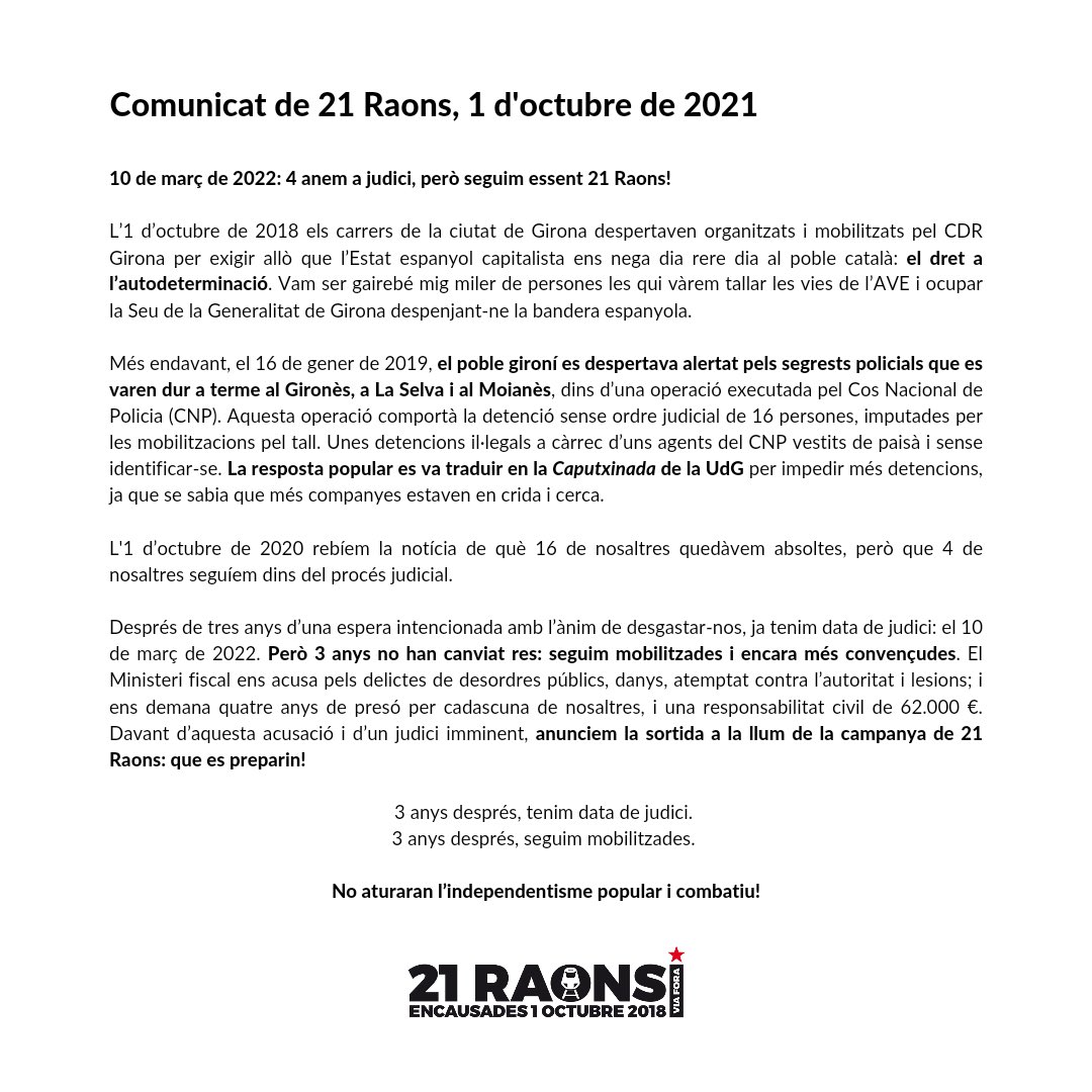 21 Raons tweet media