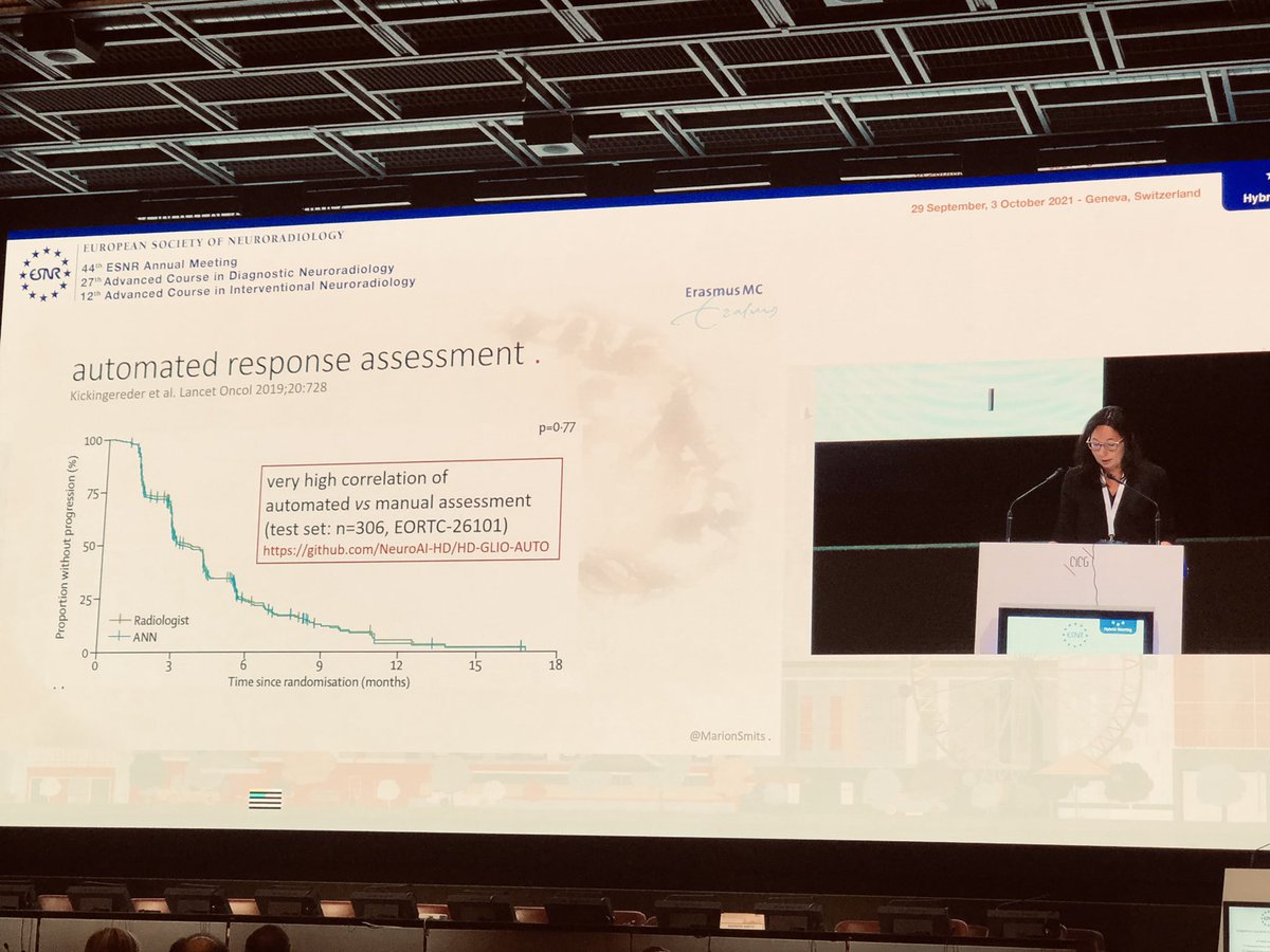 drmankad's tweet image. Prof Marion Smits @MarionSmits makes a compelling case for standardisation of #radiogenomics techniques. Getting the tumor segmentation right would be the first step.