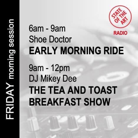StateOfTheArtR's tweet photo. Check out State Of The Art Radio this morning for a great line up of amazing DJs #Radio #radiostation #bournemouth #djs links in bio https://t.co/SW2zk8iM9O