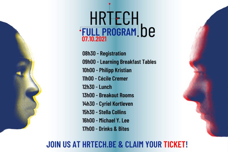 StartupsBe's tweet image. What to expect at HRTECH.be? 🤩
A diverse line-up of international keynote speakers will be alternated with deep dives &amp;amp; expert classes 💡
📣 Join 500 HR managers on Oct 7! Last tickets available: hrtech.be/buy-tickets 

#hrtechbe #tech #innovation #humanresources