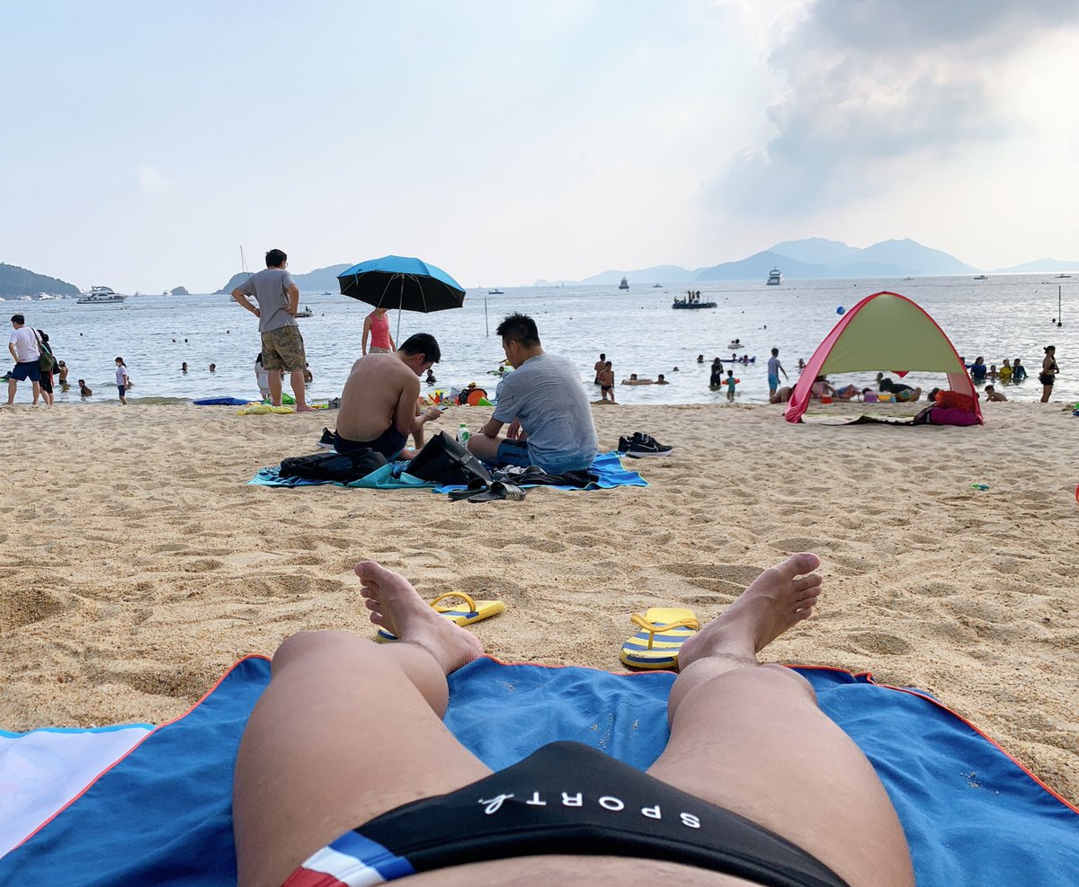 hkhornyjaijai's tweet photo. 捉緊夏天的尾巴
#repulsebaybeach https://t.co/UPcSIP68CR