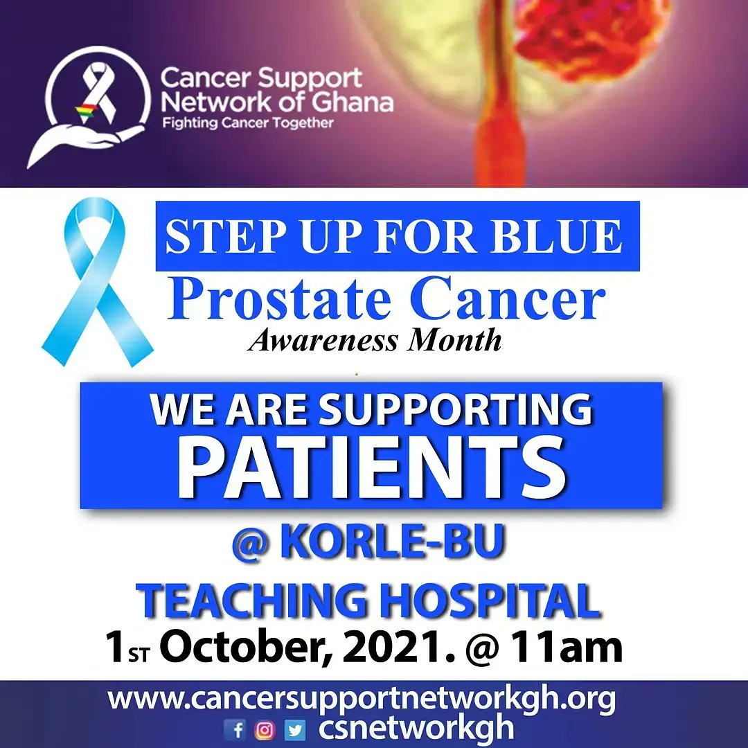 CancerSnf's tweet photo. Today CSNGH is supporting patients affect by Prostate Cancer at Korle-Bu Teaching Hospital.
#PleaseDonate to support the fight against Prostate Cancer. #NoAmountIsTooSmall https://t.co/x1DQ12hIF1