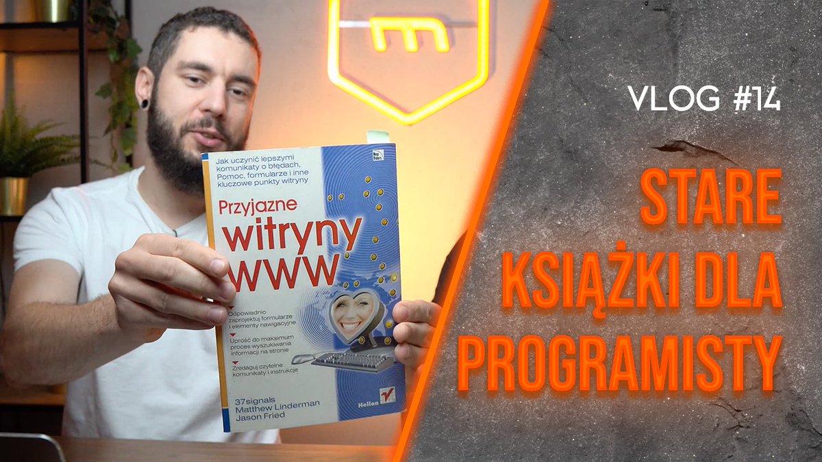 merix_studio's tweet photo. Czy stare książki dla programistów powinny trafić do kosza?! 🗑 Opowiemy o tym w nowym odcinku! https://t.co/jP6e2yLVgo #książkidlaIT #książkidlaprogramistów #it #vlogit #piatkiprzeddeployem https://t.co/YquurYvJsM