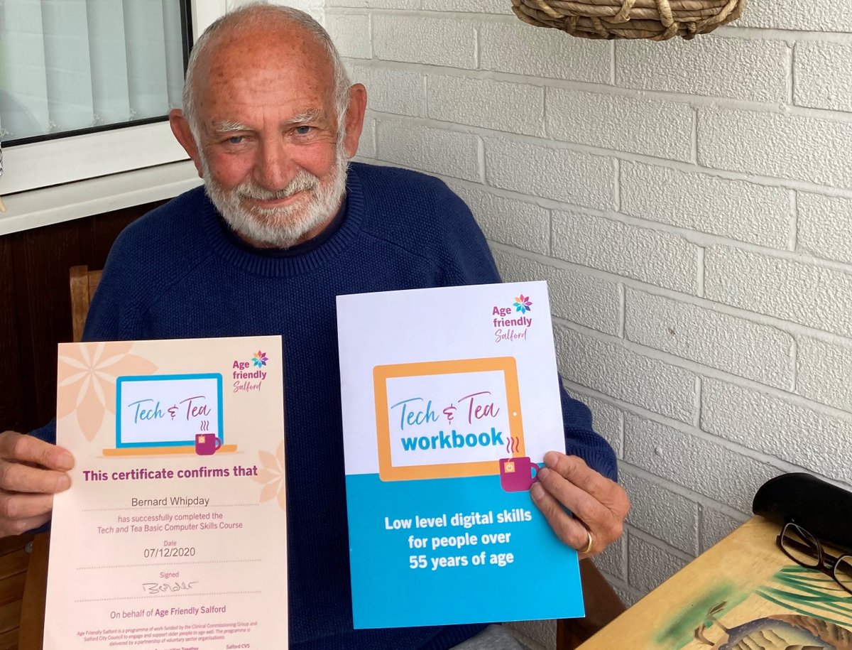 ForHousing's tweet photo. It’s #OlderPersonsDay2021 &amp; this year’s theme is ‘Digital Equity for all ages’. Over the past 18 months it’s been important that older people connect more digitally. Read how Bernard developed his digital skills &amp; discovered a new purpose &amp; love for life https://t.co/UWhg9y4zJB https://t.co/GUuPbr5Bid
