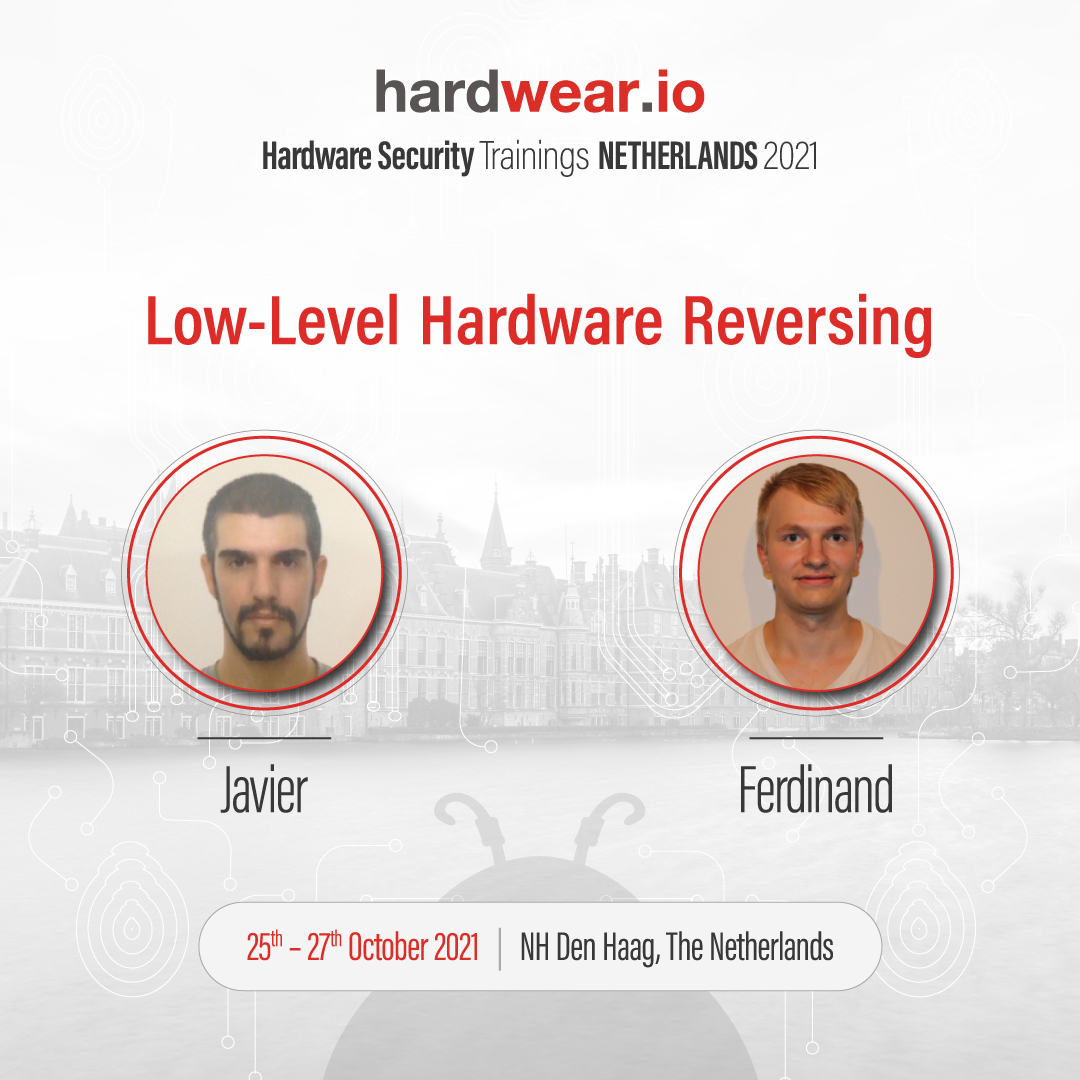 hardwear_io's tweet image. 💡Folks in #infosec if you are looking into transitioning to #hardwaresecurity then this is a perfect opportunity for you

🤿Deep dive into hardware reversing with Javier @fjvva &amp;amp; Ferdinand @s1ckcc ➡️bit.ly/3rXFHWq

#hw_ioNL2021 #hardwaresecurity #RE #embedded