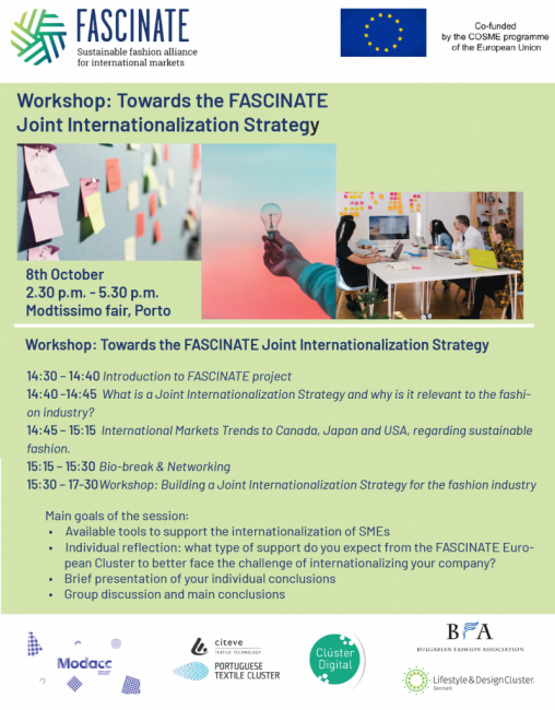 Clusters_EU's tweet photo. 🤝Cluster Community updates &amp; events

☑️Apply to win €30,000💰 through the Food Innovation Hub
☑️Read about @ICTCBurgas’ 3 new partners
☑️Join @FascinateEu at the MODTISSIMO trade fair on 6-8 October

Discover more⤵️
https://t.co/yLwxChUQJ9

#ECCP https://t.co/SQtgNHF8iU