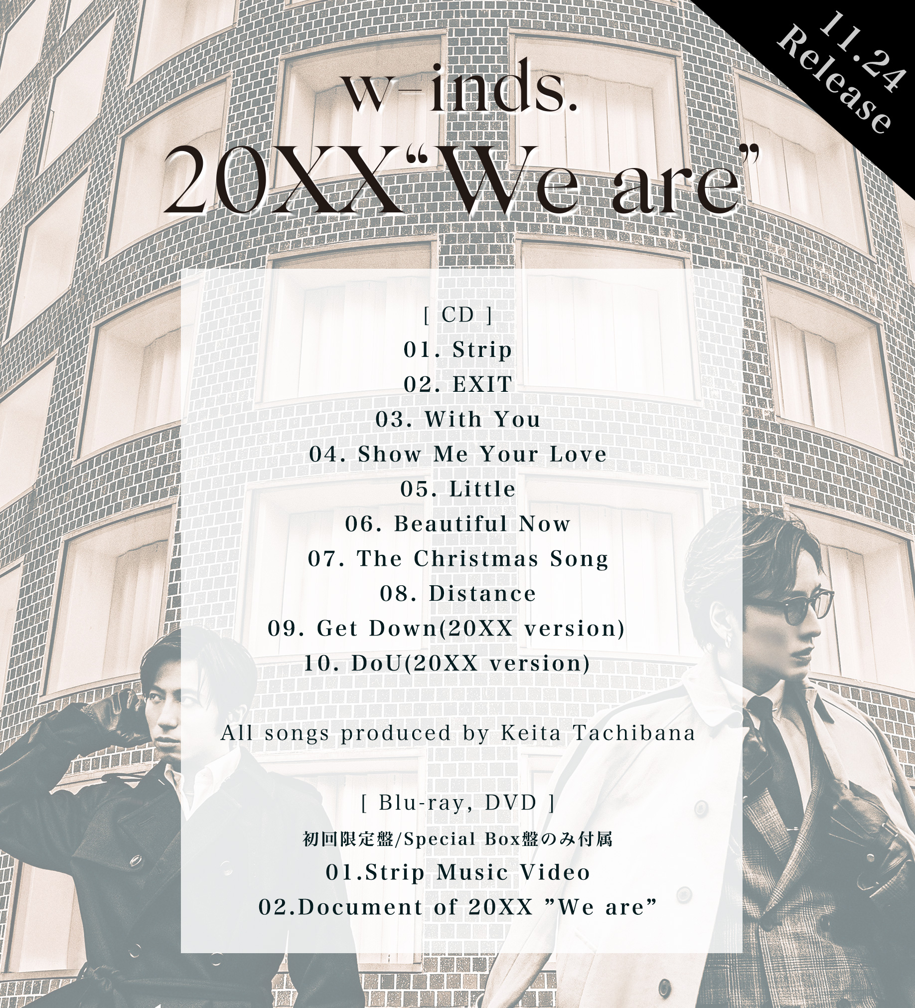 w-inds. DVD 20xx We are 橘慶太 千葉涼平 FC限定 bprsubang.com