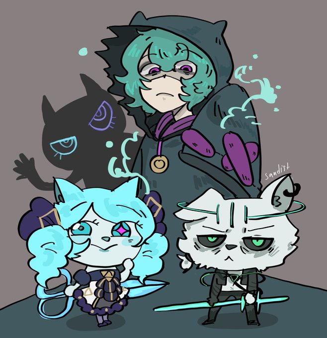 Vex and the yordles 

#Vex #Viego #Gwen #LeagueOfLegends #ArtofLegends 