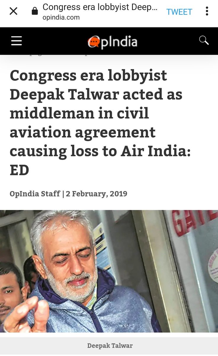 AnkurSingh's tweet photo. Congress showing fake sympathy for Air India now was the one who destroyed it.

Forcing withdrawal of a book on role of Praful Patel won't change the reality. https://t.co/9oq431A2RX