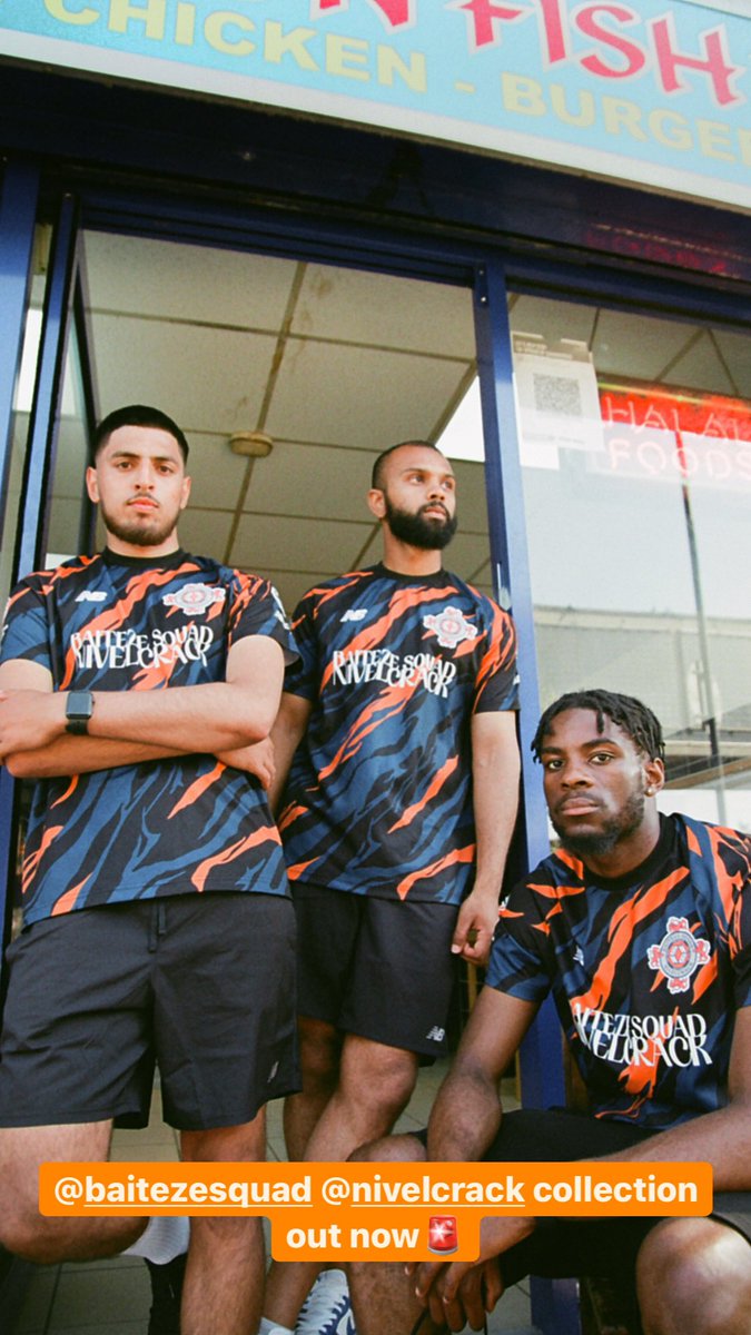 BaitezeSquad's tweet photo. 🚨OUT NOW🚨

The @baitezesquad x #NivelCrack x @NBFootball collection is now available to purchase online 🇬🇧x🇰🇷

https://t.co/uh0c4w4IRy ✅

#NBFootball @NBFootball @newbalance #NivelCrack https://t.co/qg3hwTfige