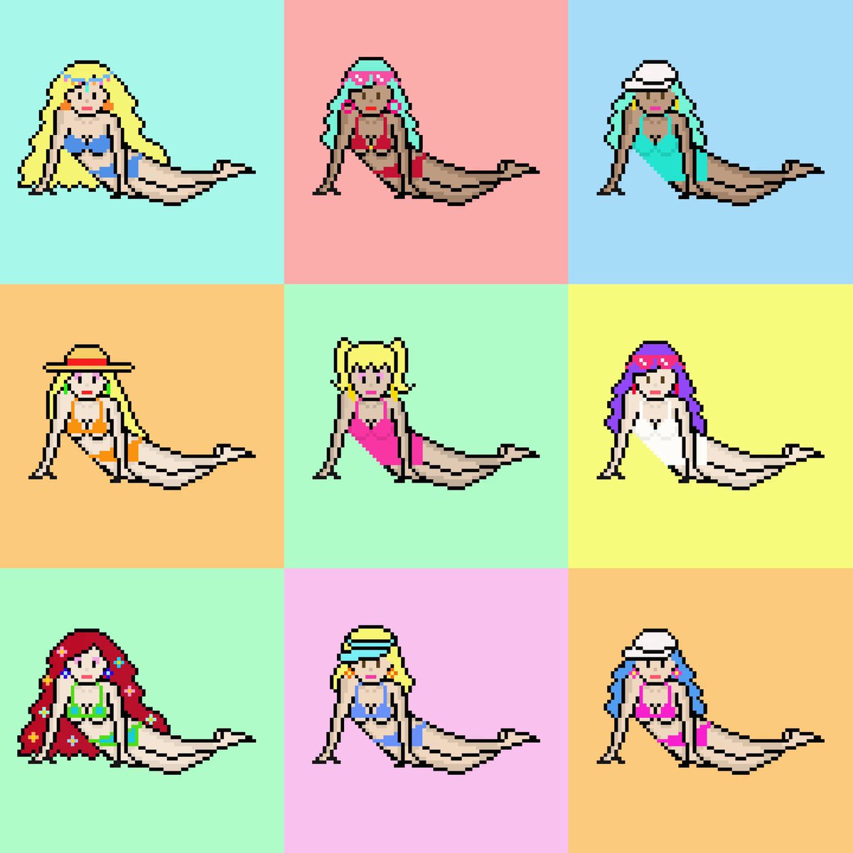 BeachbabesNFT's tweet photo. Which babe do you like??👯‍♀️💕

#NFT #NFTJapan #Ethereum https://t.co/b24d1kPj5n