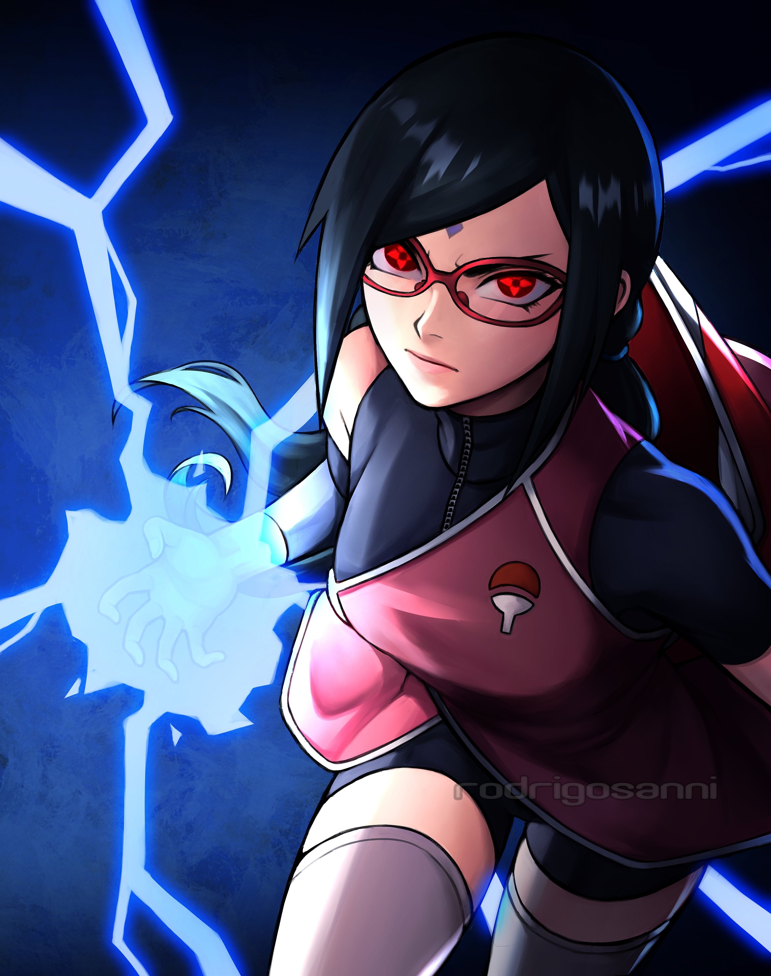 I hope Sarada will look like this in the future