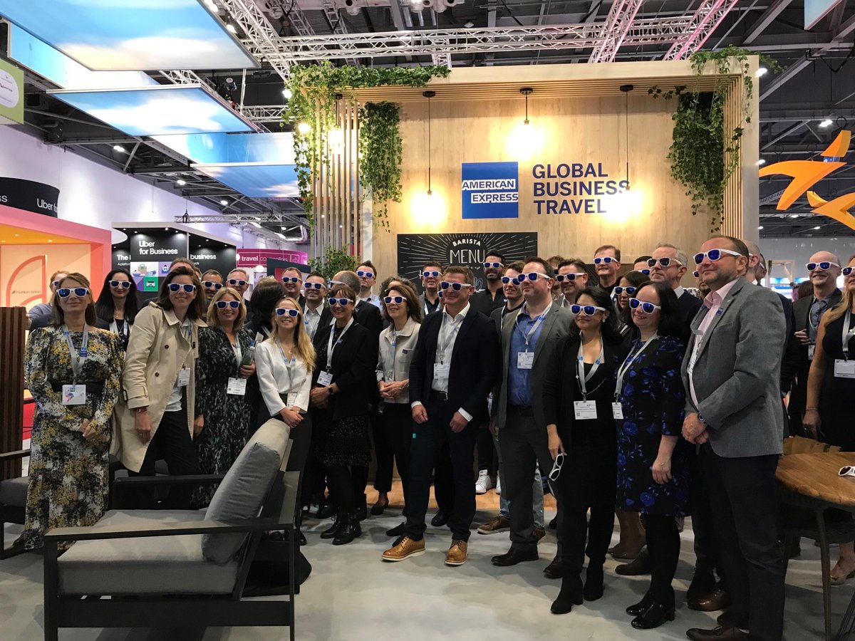 amexgbt's tweet photo. Itโs day two of the show! Team GBT are ready on stand BTSC120 at #BTSEurope. Visit us for:
โ
A travel programme health check
โ
Demos of our award-winning technology
โ
A warm welcome back to in person events and #BackToBlueSkies with a free coffee and a giveaway or two! https://t.co/Cy2mxL2dqY