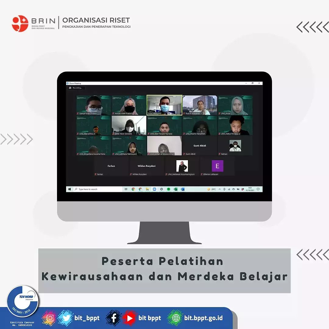 bit_bppt's tweet image. Penasaran kan dengan agenda pelatihan kewirausahaan berikutnya? Yuk, stay tune di Instagram kami.

#bit_bppt #BRIN #inkubasibisnisteknologi #inkubatorbisnis #startup #umkm #fgd #MBKM