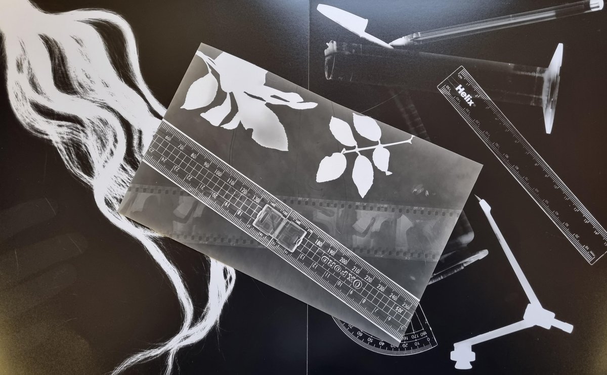 Year 12 have been so creative in the dark room this week, while constructing their photograms. Inspired by Man Ray. #introtophotography #photography #manray