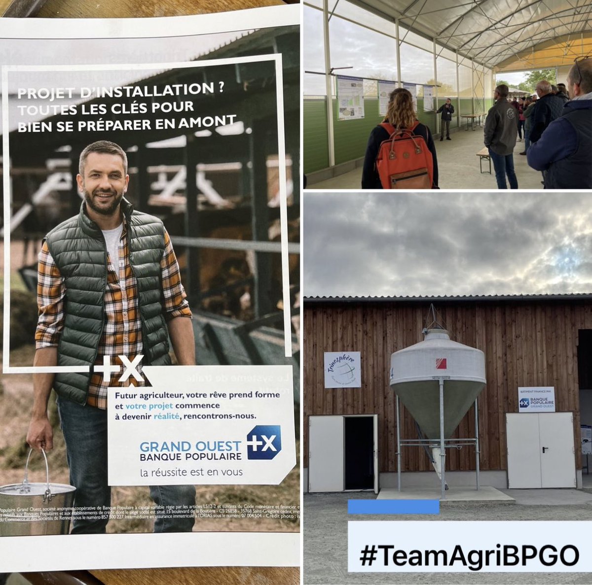 👊 En direct des #Trinottieres en Anjou 👌
✅ C’est parti pour la première conférence dédiée à nos éleveurs 🐄👨‍🌾👍 La #TeamAgriBPGO <a href="/bpgrandouest/">Banque Populaire Grand Ouest</a> , partenaire de l’événement, venue en force aujourd’hui à Montreuil sur Loir aux côtés de la <a href="/ChambagriPdL/">Chambres agri PdL</a> <a href="/Gillier_Manon/">Gillier Manon</a>