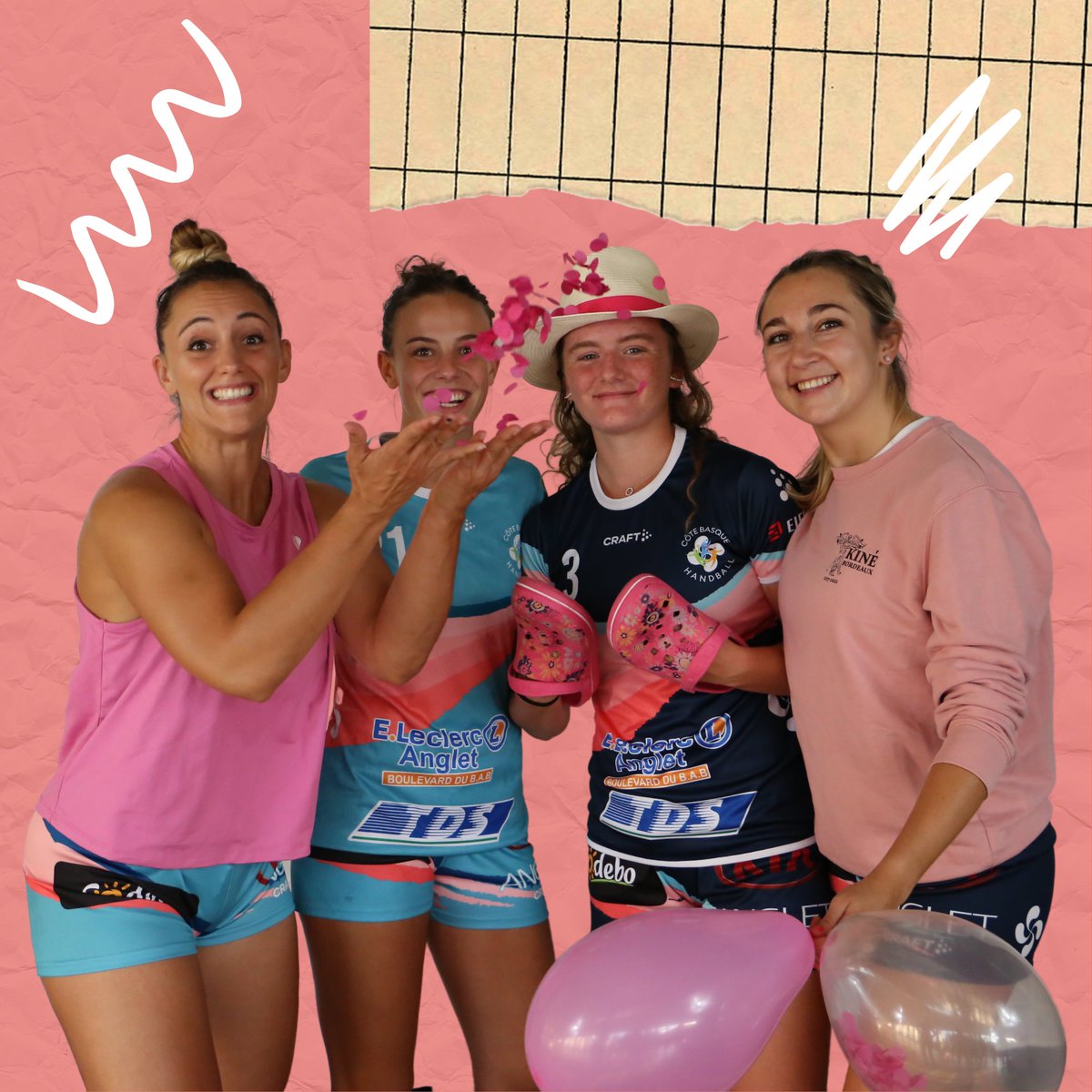 cotebasquehb's tweet photo. 🌸 OCTOBRE ROSE

Une nouvelle fois cette saison, les filles poussent derrière l'opé. Octobre Rose qui vise à sensibiliser et mobiliser le grand public contre le cancer du sein.

En guise de soutien, elles porteront des serre-poignets durant leurs matchs disputés 💪

#hirubibat ➿ https://t.co/RrvczFz5a6