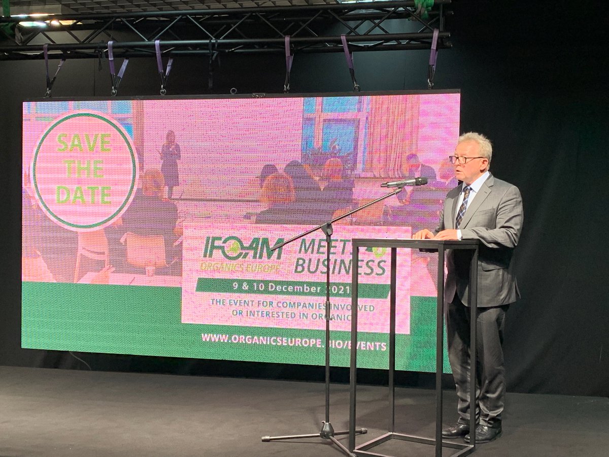 jwojc's tweet photo. Delivering the closing speech at the “Organic Food Conference”, edition 2021.
It’s important to underline that the benefits of #organic production have a multilayer dimension in the agri-food sector with also a positive impact on social and economic aspects.
#OFC2021 https://t.co/MYNeiYtcEN