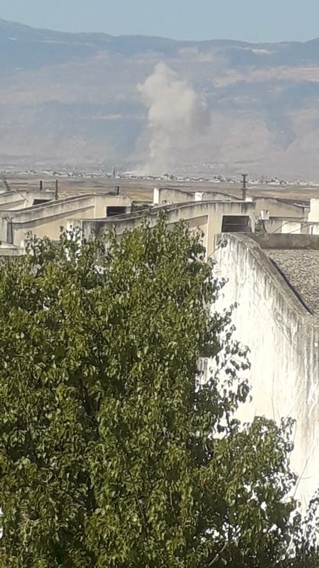Arab_Intel's tweet photo. 🚨 🇸🇾 🇷🇺 | Les chasseurs russes ont mené 6 raids sur les positions des militants dans la périphérie du village d'al-Ziyara dans la vallée du #Ghab au nord ouest de #Hama. https://t.co/Qz1iNpLTGi