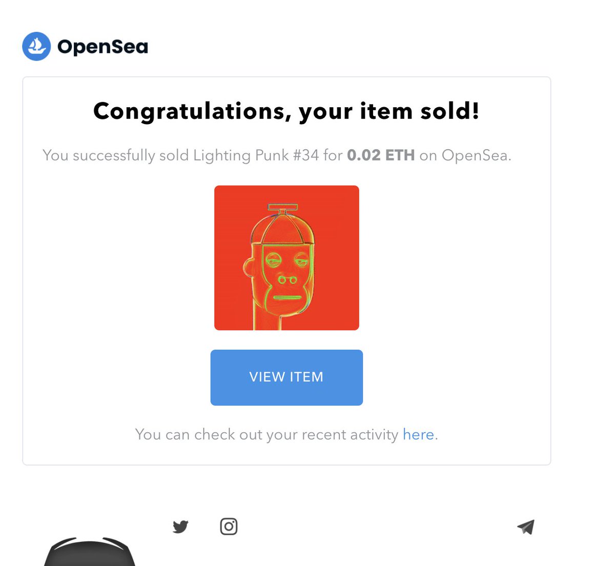 LightingPunks's tweet image. New Family member! Lighting Punk #034 Sold to OS Collector Siamcool2022!! 🔥🔥🔥