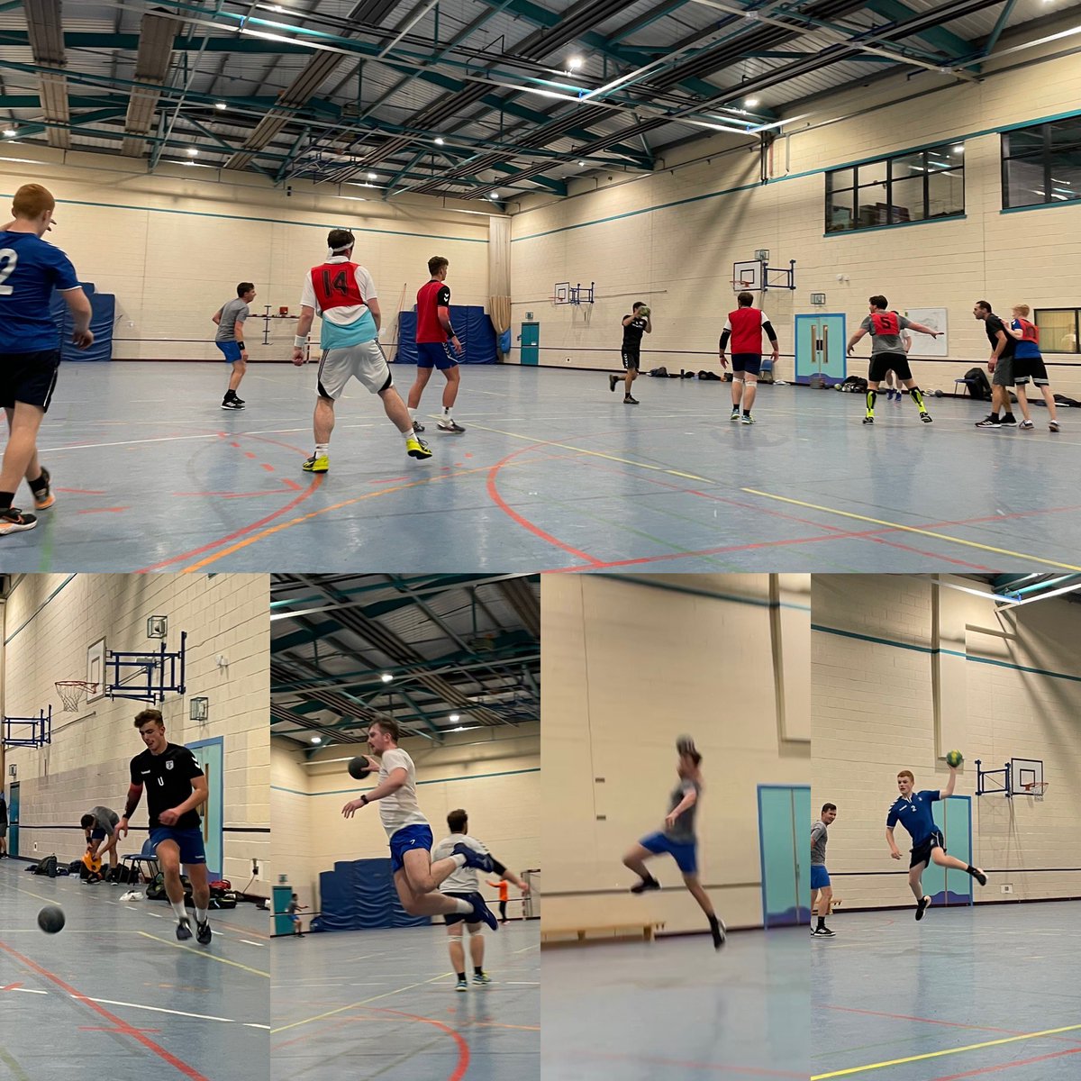 A few action 📸 from last nights session #jump #handball