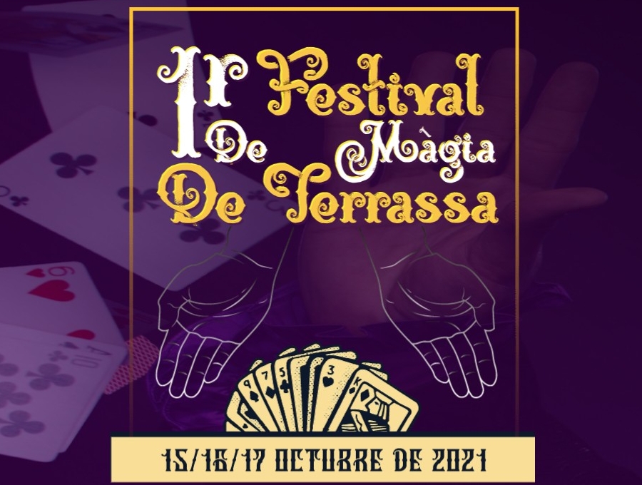 artneutre's tweet photo. Primer Festival de Màgia de Terrassa 2021 | 15 - 17 oct.

+info https://t.co/IUvRwSxOEI

@ajterrassa @CulturaTrs 

#magia #illusionisme #festivals #Terrassa #Catalunya #Valles #VallesOccidental https://t.co/jnTAlTVn0Z