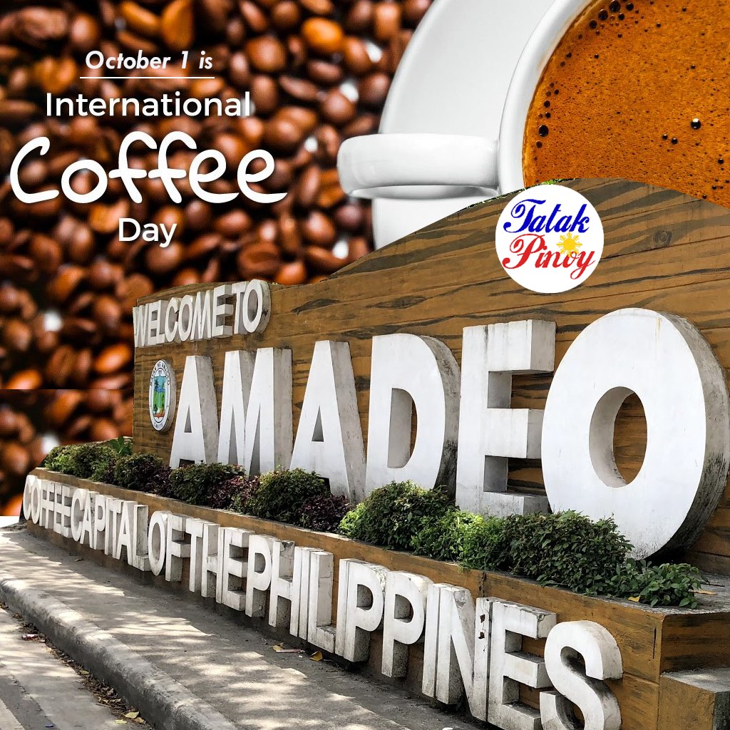 Say it with a cup for our Filipino 🇵🇭 coffee growers! Happy International Coffee ☕Day! #TatakPinoy #ProudlyFilipino #BuyFilipino #SupportFilipino #ExportFilipinoProduce