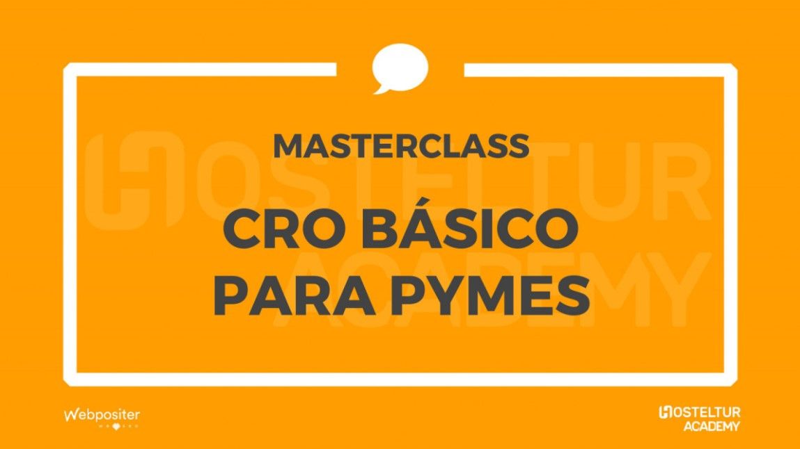 hosteltur's tweet photo. Hosteltur Academy:  
Checklist de CRO básico para pymes  (18min) 
🎓 Masterclass Gratuita
💬  María Sánchez, Especialista en CRO y UX en Webpositer
👉  https://t.co/JA53GWCDcH
Sesiones online gratuitas para tu continua actualización y desarrollo https://t.co/G0BnO7gjCo