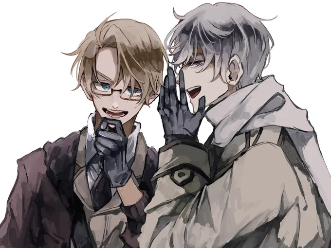 内緒話 #ヘタリア 