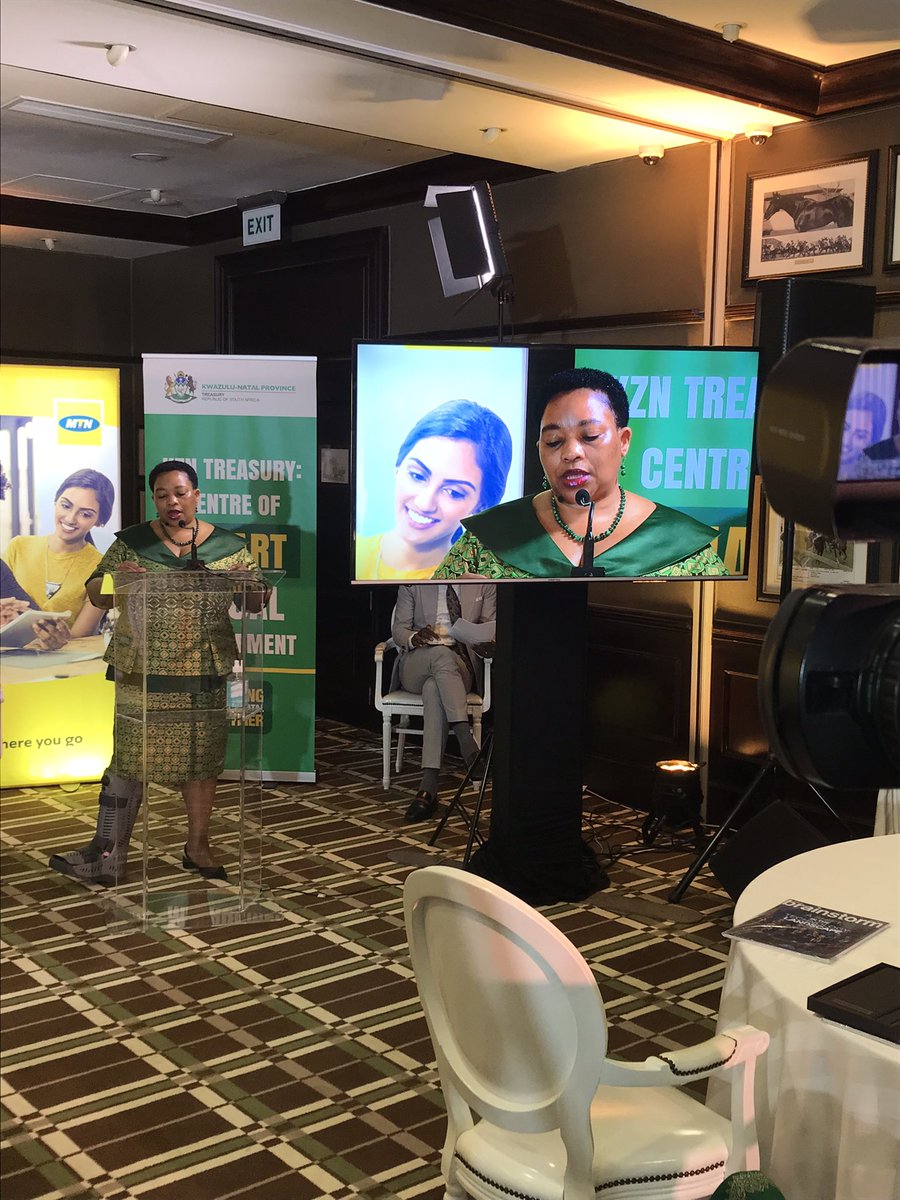 ITWeb_Events's tweet image. The Kwazulu-Natal, MEC for Finance, Ms Nomusa Dube-Ncube delivers a keynote address at the #PSICTForum Collaboration as a driver for digital transformation webinar