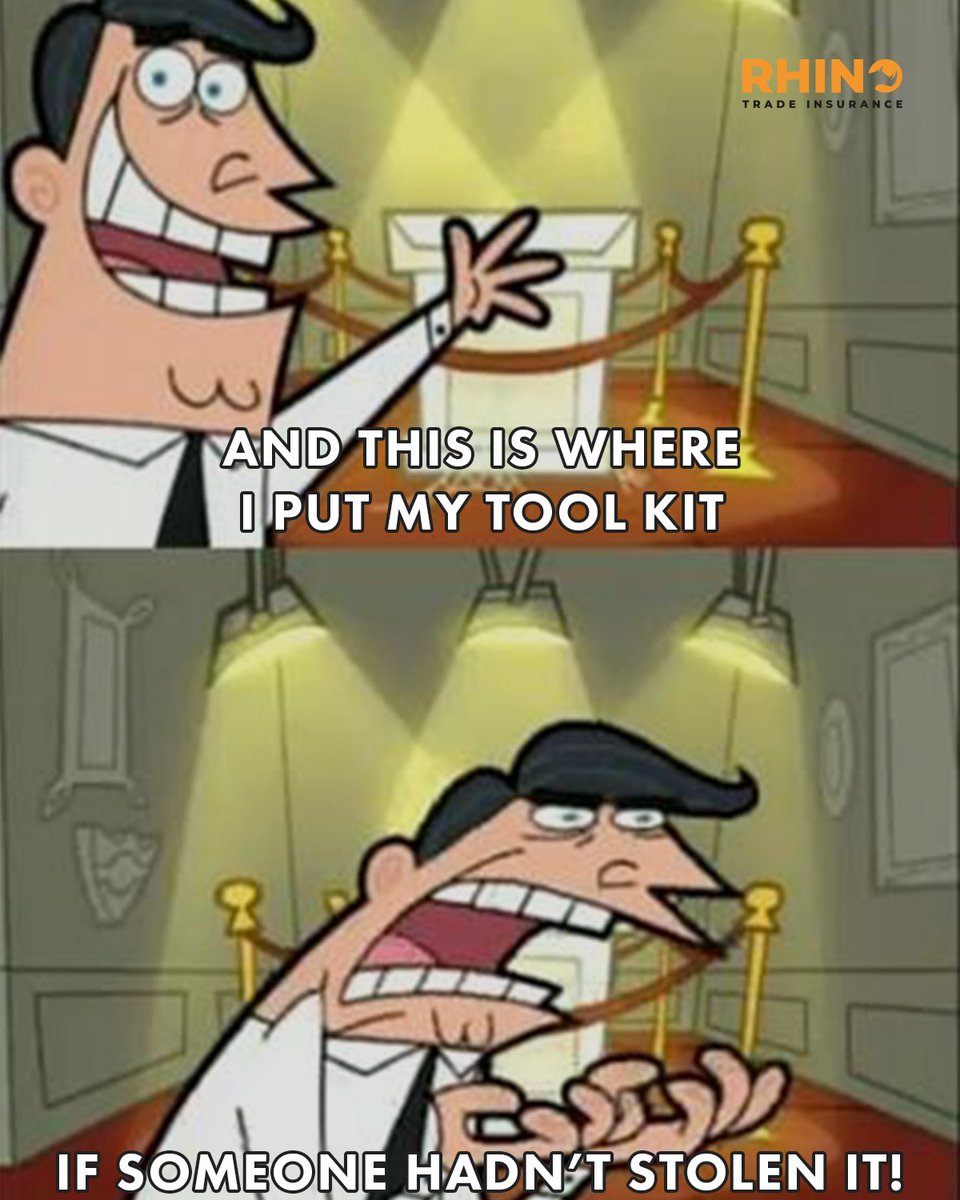 RhinoTrade's tweet image. Morning everyone. Don’t take the risk, protect your kit! 
•

rhinotradeinsurance.com
•
#tools #toolsaddict #toolsofthetrade #toolsfortrade #dewalttools #milwaukeetools #makitatools #tooltheft #toolinsurance #protectyourtools #boschtools