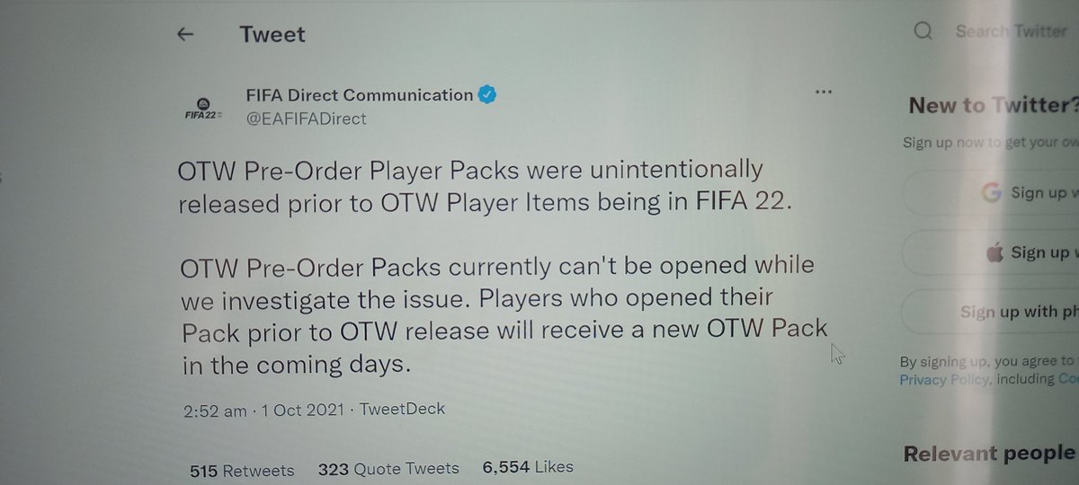 Glad this is being rectified.....