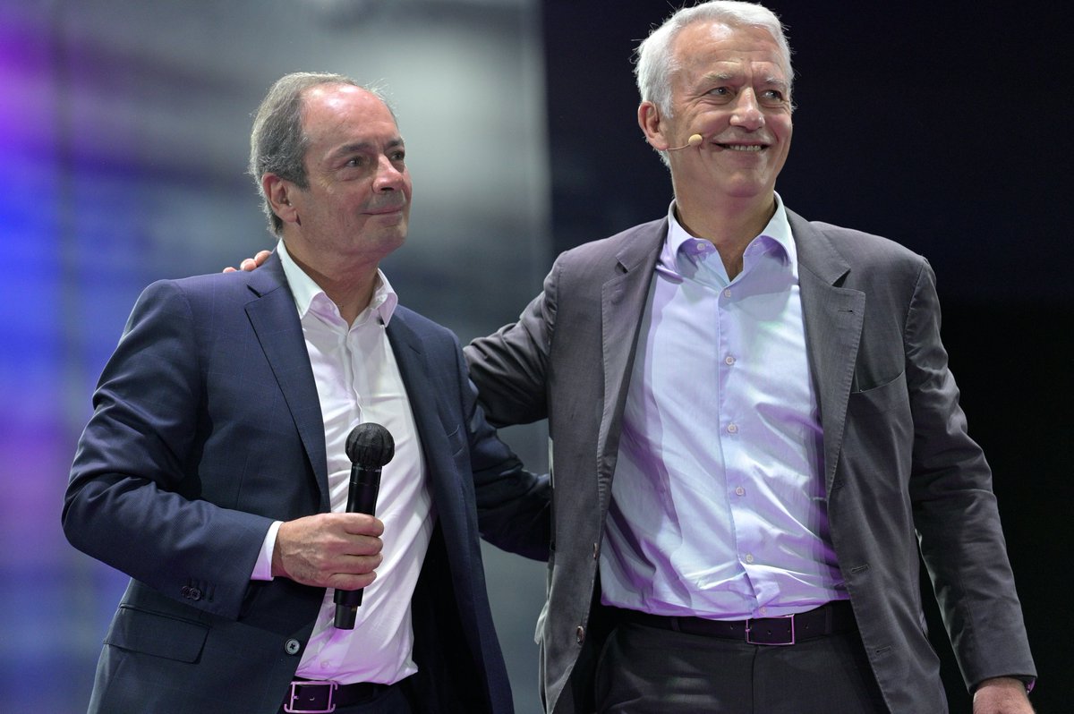 LA_RDE_camatch's tweet photo. #ODE21 Retour en photos sur la journée du 23 septembre 🧭

✔️ Le lancement de la journée par Gilles Courteix, Président du @medeflyonrhone et son hommage à @LFIARD 

✔️ La keynote d'ouverture de @patrick01martin  Martin, Président Délégué du @medef https://t.co/sjE5vEbMEO