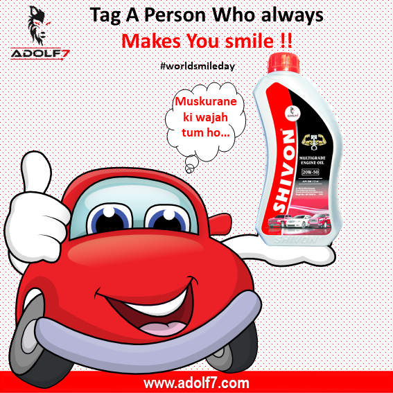 Adolf7Auto's tweet photo. Remember to keep smiling and one day life will get tired of upsetting you."
Wish you a very Happy World Smile Day.
ADOLF7 will take care of your Vehicles .
#smile #love #like #follow #instagood #adolf7#WorldSmileDay#me #picoftheday #instagram #photography #instadaily #myself https://t.co/EiYJMwgN2T