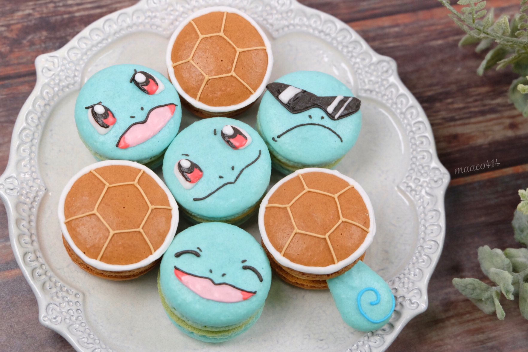 (匿名配送)ポケモン☆Q-pot☆コラボ☆マカロン ピカチュウがマカロンに、キューポットからポケモンコラボの
