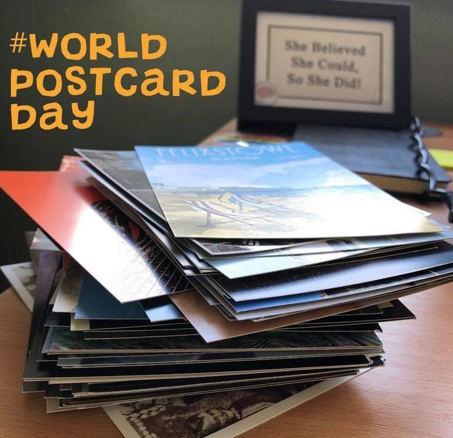 Today I will be filling your timeline with postcards! Who would love to receive one from you? There’s no better time to write it - today is #WorldPostcardDay 📮💌