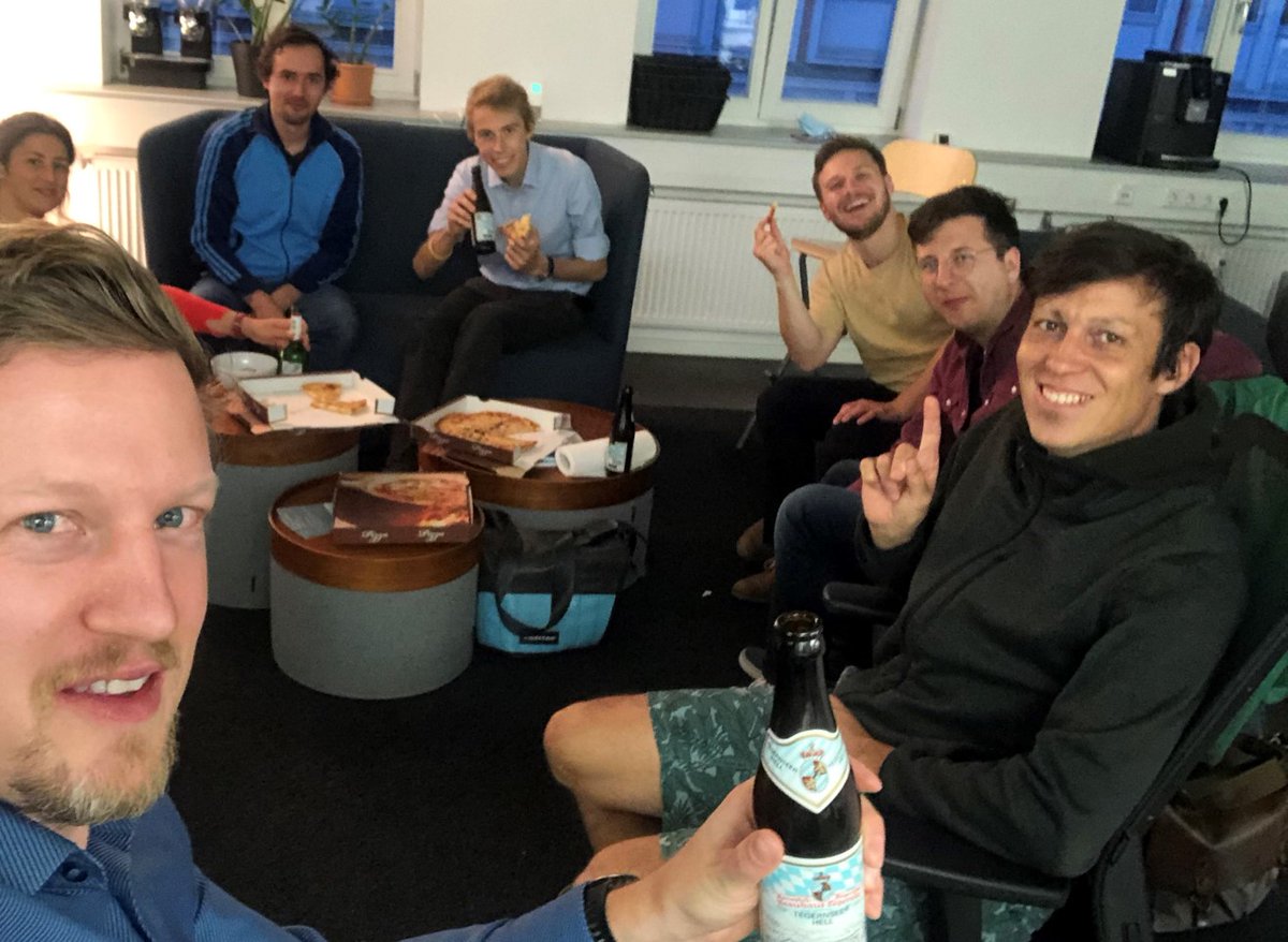 Dominik Jüstel (@dominikjuestel) on Twitter photo Kicked off our BayVFP project DeepOPUS with our partners <a href="/iTheraMedical/">iThera Medical</a> yesterday! <a href="/MunichImaging/">MunichImaging</a> @ICBmunich
Had some great discussion about realizing high quality #optoacoustic #imaging on system hardware with the help of deep learning
and concluded the day with 🍕&🍻 Kicked off our BayVFP project DeepOPUS with our partners <a href="/iTheraMedical/">iThera Medical</a> yesterday! <a href="/MunichImaging/">MunichImaging</a> @ICBmunich
Had some great discussion about realizing high quality #optoacoustic #imaging on system hardware with the help of deep learning
and concluded the day with 🍕&🍻