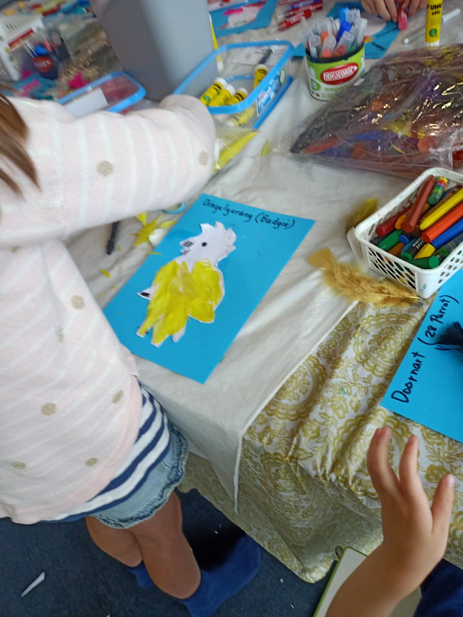 Mundaring_Lib's tweet photo. Great afternoon with Carol Foley as she taught children (and parents) about #Noongarlanguage around greetings and birds. An amazing opportunity once again to connect with #Noongarlanguage &amp; country under Carol's guidance. Time just flew. https://t.co/SwmMGiPrep