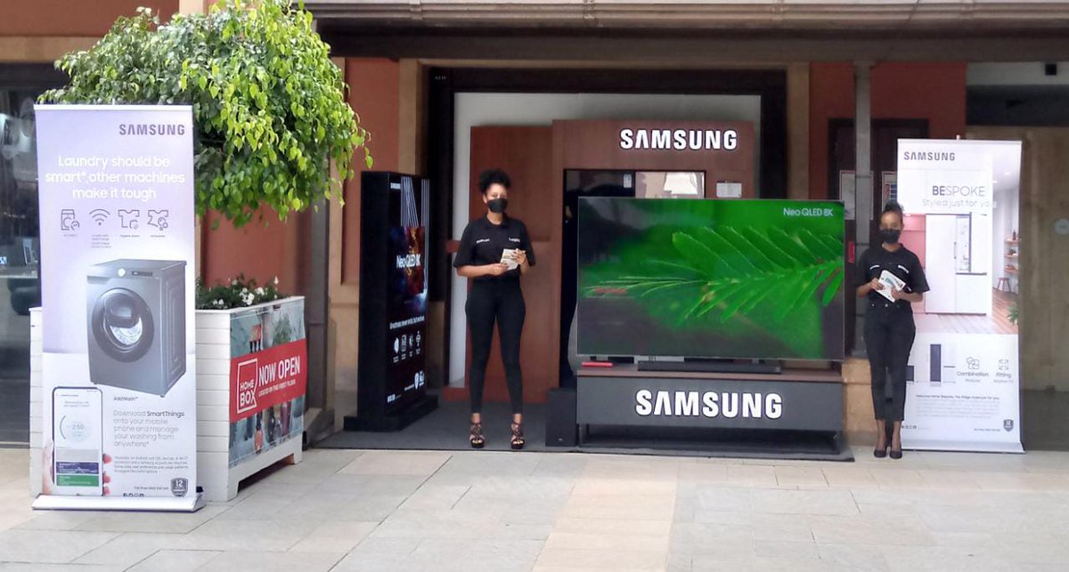 SamsungKE's tweet photo. Catch us today &amp; this weekend at The Hub for our #NewProductLineUp activations! 
Tell a friend to tell a friend!! https://t.co/TYcy6thn0S
