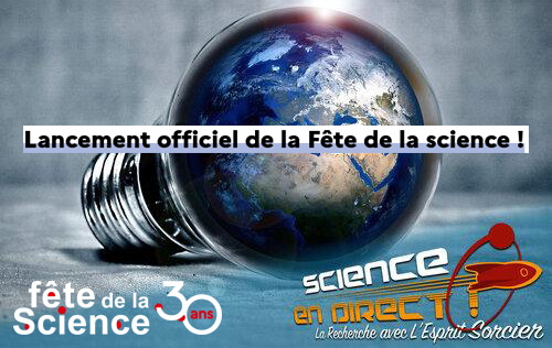 FeteScience's tweet photo. Et c'est parti pour le .. 🎤 
Non, la #FDS2021 🥳🤩🚀
▶️ 1er > 11/10 | France métropolitaine
▶️ 5 > 22/11 | #Outremer et international

📽️ à 17h30 lancement officiel durant la 1ère de #ScienceEnDirect sur le thème: Changer d’énergies: ça vous branche ? 
👉 https://t.co/Q8I1r3hbNT https://t.co/MerxwpiYUT