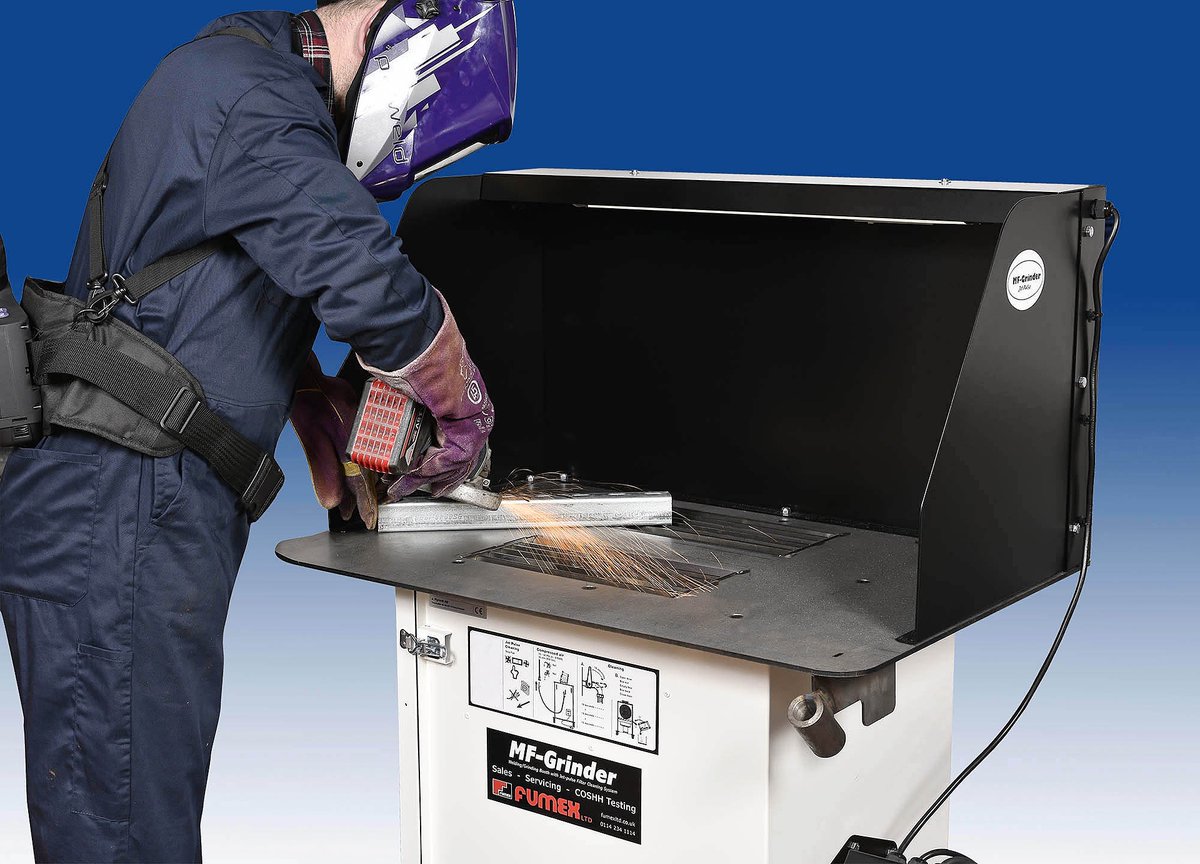 fumexltd's tweet image. The MF-Grinder - Mobile Extraction Unit is a complete welding &amp;amp; light grinding booth, contact us on 0114 234 1114 for more details or to arrange a free demonstration of our mobile fume extraction products. fumexltd.co.uk/products/weld-… #WeldFumeExtraction #WeldFumeExtractionSystems