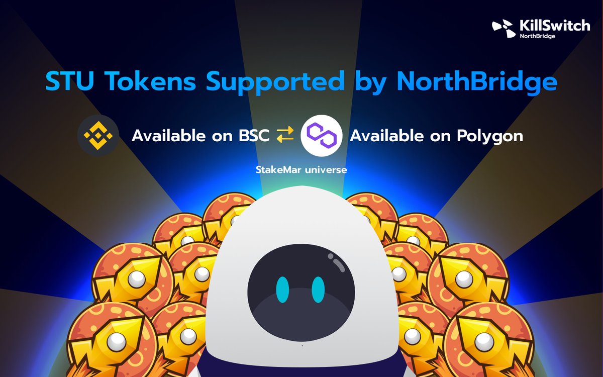 KillSwitch_Defi's tweet image. 🔥STU Token is now ready for action on Northbridge! 💫Available on the BSC - Polygon!
Disclaimer: DYOR we are not responsible for the value of the token.

👉Visit us at:
northbridge.link
 
#KillSwitch #Northbridge #DeFi