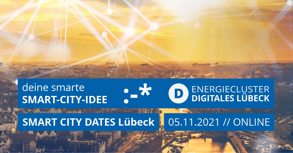 Du möchtest mit deiner Projektidee oder deinem #StartUp die Stadt von morgen gestalten? Dann hol dir bei den Smart City Dates Lübeck am 5.11.2021 gute Kontakte, wertvolles Feedback und die Rückendeckung eines starken Netzwerks. Jetzt bewerben auf energiecluster-luebeck.de/smart-city-dat…