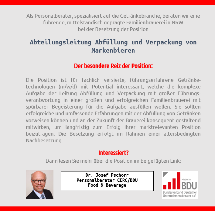 PschorrCERCBDU's tweet photo. #jobs #Leitung #Abfüllung #Getränke #Bier
Mehr zur Position unter: 
https://t.co/nMSxqok7MB https://t.co/89S91ll5yD