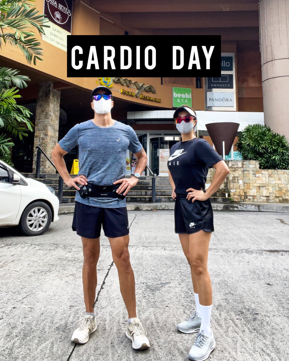 What a good way to start our day. First time to run outside after 2years of just doing everything in our garage. We did 6k run for starter, thanks <a href="/troymontero/">Troy Montero</a> for inviting me. I want to run more then bike soon.
Running sunglasses <a href="/RudyProjectPH/">Rudy Project Phils</a> 
Running shoes <a href="/worldbalanceph/">World Balance</a>
