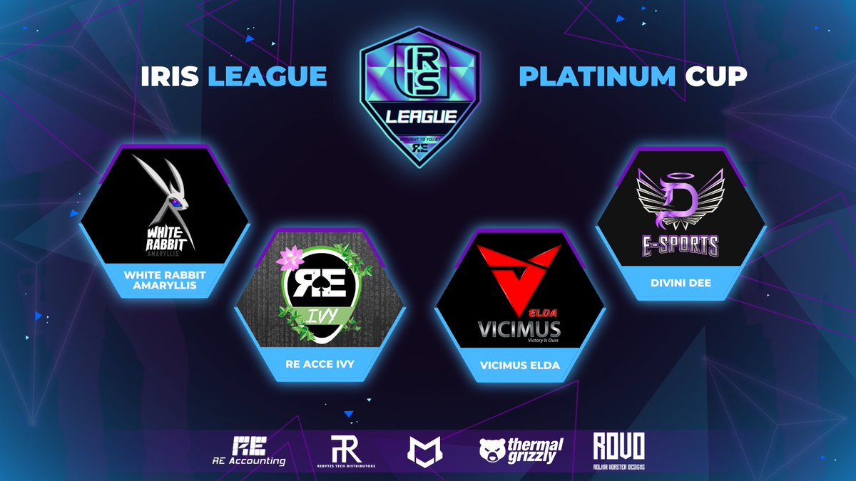 re_acce's tweet photo. Here are the Teams that will advance to the Lower Tier Platinum Cup. Matches will start 6 October and will be Best-of-3 single elimination matches.
Congratulations to @WhiteRabbitaMi , @VicimusGG , Divini Dee and Ivy!
#iris #femalecsgo #reacce #girlpower #SAesports #csgo https://t.co/Mj8EKYZaeQ