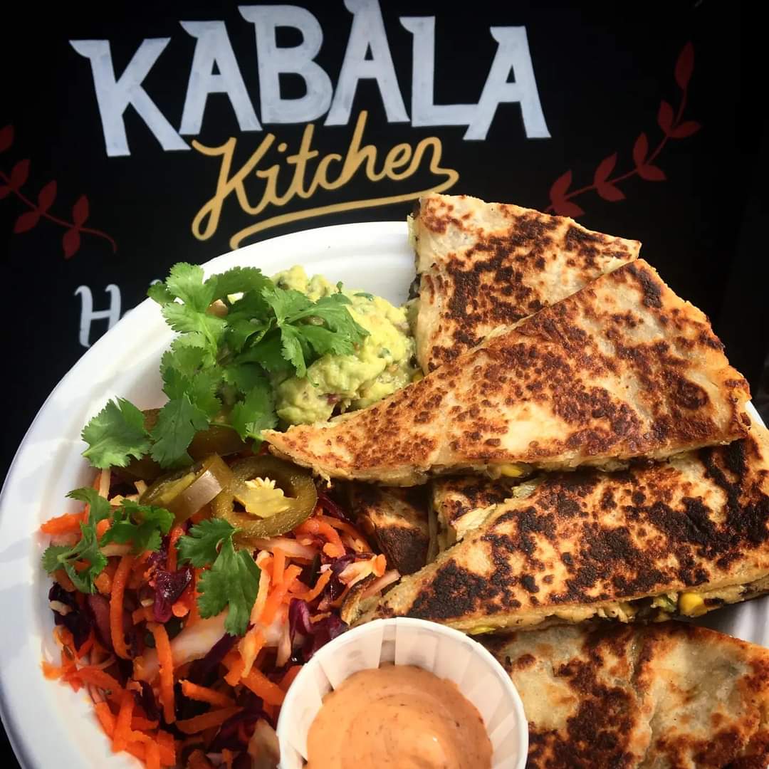 It's definitely autumn now ☔

This weekend we are trading on Sunday only, due to a dodgy forecast on the Saturday 😕

We'll be at <a href="/HarbourMarket/">The Harbourside Market</a> on Sunday 11am-4pm serving quesadillas (pictured), burritos and hotdogs ✨

<a href="/buoystreetfood/">Buoy Events</a>