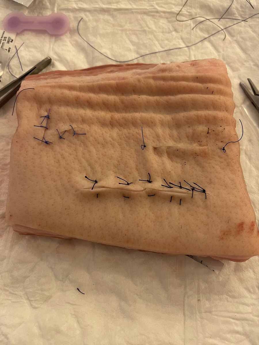 Taller de suturas , una forma sencilla de aprender lo básico , a mi se me queda ya corto , son muchos años en esto yo creo #SEMERGEN21