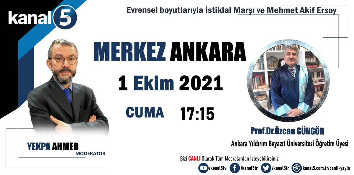 OzcanGngr's tweet photo. @INCSOS1 6 "Evrensel Boyutlarıyla İstiklal Marşı ve Mehmet Akif Ersoy Kongresi"nim sonuçları ve çıktılarını @YekpaA Bey'in programında konuşacağız. Bekleriz... https://t.co/bi5w3lV5h5
