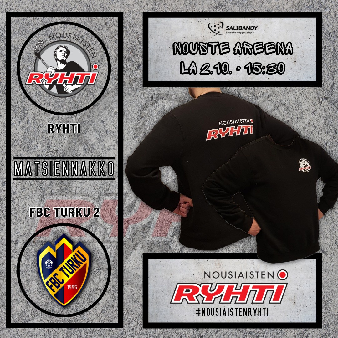Huomenna kausi jatkuu! Kysymykseen "Tekikö Kuikka pisteitä" pääsee arvuuttelemaan myös <a href="/edustus/">Nousiaisten Ryhti Edustus</a> somekanavissa! Palkintona ajaton klassikko, Ryhdin collegepaita #nousiaistenryhti #salibandy